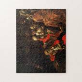 Aanbidding van de Herders (Caravaggio) Legpuzzel (Verticaal)