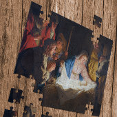 Aanbidding van de herders - Honthorst - Kerstmis Legpuzzel
