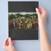 Aanbidding van het Lam door Jan van Eyck Flyer (Hand)
