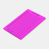Aanbieden | Roze/Violet Post-it® Notes (Schuin)