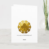 Aanbiedend St. Patrick van de hoed Ontwerp Kaart (Achterkant)