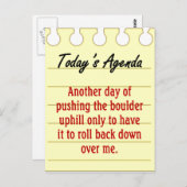 Aanbieding doen briefkaart (Voorkant / Achterkant)