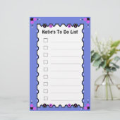 Aanbieding doen briefpapier (Staand voorkant)