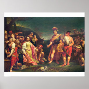 Aanbieding van Abigail voor David Poster