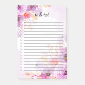 Aanbieding voor Floral Post-it® Notes (Voorkant)