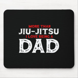 Aandacht Ik Kan Jiu Jitsu Vechter Judo Martial Art Muismat