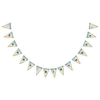 Aandacht Intergalactic Duidelijke Verjaardag Vlaggetjes