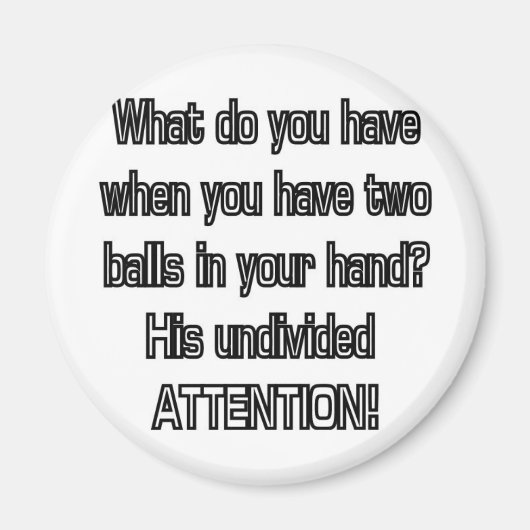 aandacht magneet (Voorkant)