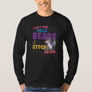 Aandeelhouder Bull Beer Stock Market T-shirt