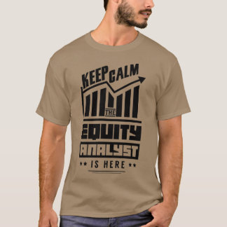 aandelenanalyst handel 18 t-shirt