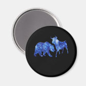 aandelenfinanciering magneet (Voorkant / Achterkant)