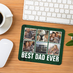 Aandenken Allerbeste Papa ooit Vaderdag Fotocollag Muismat