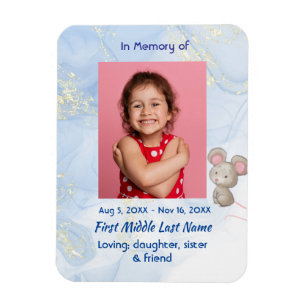 Aandenken Cute Little Mouse Kinderen Magneet