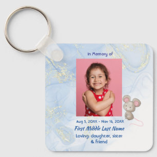 Aandenken Cute Little Mouse Kinderen Sleutelhanger