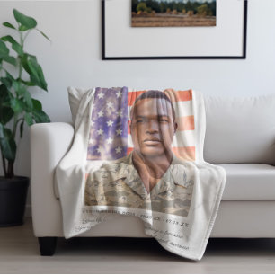 Aandenken Foto Citaat Herinnering Fleece Deken