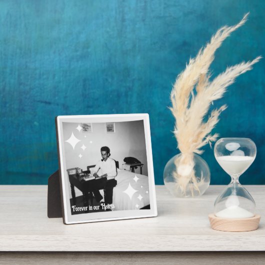 Aandenken, Voor Altijd in Onze Hart Fotoplaat (Insitu)