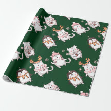 AANDOENLIJKE HANDGETEKENDE KERSTDIEREN Cadeaubewra