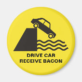 Aandrijving - Bacon ontvangen Magneet (Voorkant)