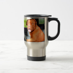 Aandrijving voor vreugde Dogue de bordeaux Reisbeker