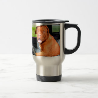 Aandrijving voor vreugde Dogue de bordeaux Reisbeker