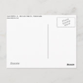 Aanduiding rond elke hoek.. briefkaart (Achterkant)