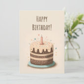 Aanduiding van de Kaart op de geboorte (Staand voorkant)