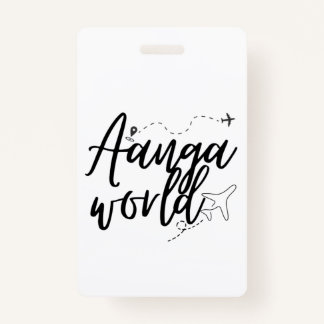 AANGAWORLD BADGE