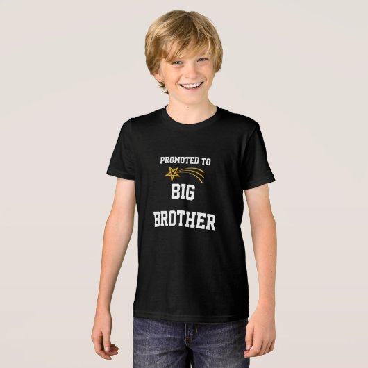 Aangeboden aan Big Brother Tri-Blend Shirt (Voorkant volledig)