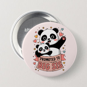 Aangeboden tot Big Sister Ronde Button 7,6 Cm