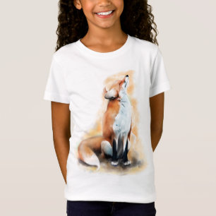 Aangeboord vos. t-shirt
