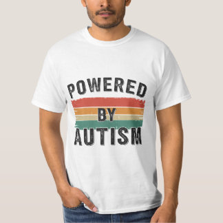 Aangedreven door autisme Grappig autisme Autistisc T-shirt