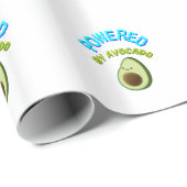 Aangedreven door Avocado Cadeaupapier (Rol Hoek)