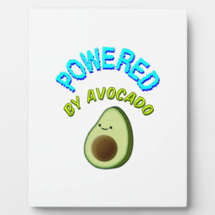 Aangedreven door Avocado Fotoplaat