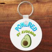Aangedreven door Avocado Sleutelhanger (Voorkant)
