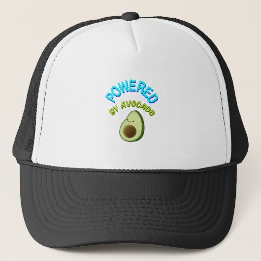 Aangedreven door Avocado Trucker Pet (Voorkant)