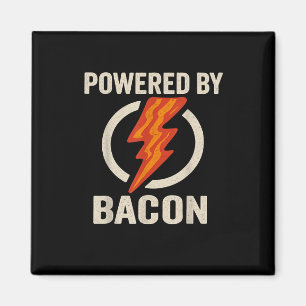Aangedreven door Bacon Funny Meat Lover BBQ Grill Magneet