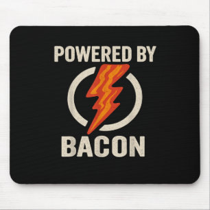 Aangedreven door Bacon Funny Meat Lover BBQ Grill Muismat