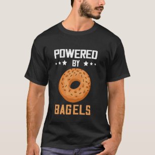 Aangedreven Door Bagels Bakker Bagels Bakken Bagel T-shirt