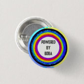 Aangedreven door Boba Ronde Button 3,2 Cm (Voorkant /achterkant)