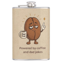 Aangedreven door Coffee Cute Coffee Bean Vaderdag