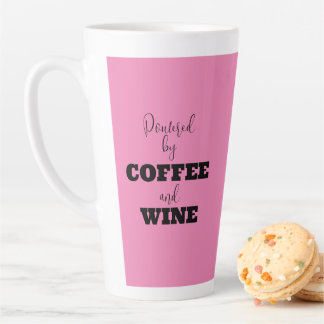 AANGEDREVEN DOOR COFFIE EN WIJN Latte Mok