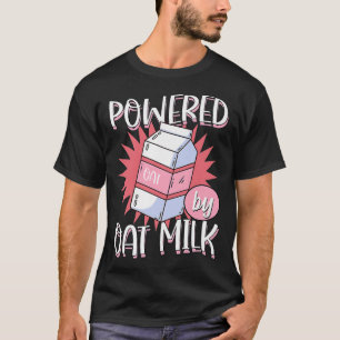 Aangedreven door Cook Ba op basis van haver Milk C T-shirt