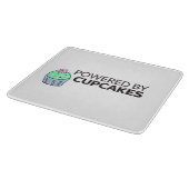 Aangedreven door cupcakes snijplank (Hoek)