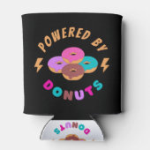 Aangedreven door donuts blikjeskoeler (Achterkant)