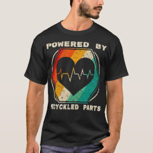 Aangedreven door gerecycleerde onderdelen Harttran T-shirt