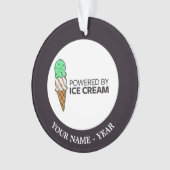 Aangedreven door Ice Cream Ornament (voorkant)