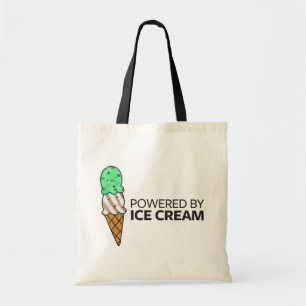 Aangedreven door Ice Cream Tote Bag