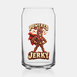 Aangedreven door Jerky Superhero Blikvorm Glas