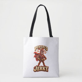 Aangedreven door Jerky Superhero Draagtas