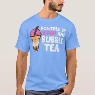 aangedreven door K-pop en bellenthee 1537 T-shirt
